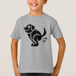 Doodle plicht de pooping pup t-shirt