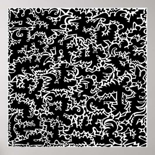 Doodle Poster (Voorkant)