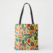 Doodle Preschool Art Teacher Good End of Year Teac Tote Bag (Voorkant)