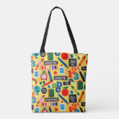 Doodle Preschool Art Teacher Good End of Year Teac Tote Bag (Achterkant)