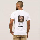 Doodle-Protest - Gepersonaliseerd T-shirt (Achterkant volledig)