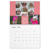 Doodle Puppy Dog Agenda Kalender (Feb 2026)