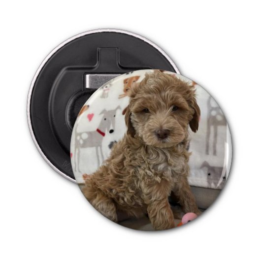 **DOODLE PUPPY* FLES OPENER (Voorkant)