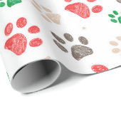 Doodle Pw drukt kerstmis af Cadeaupapier (Rol Hoek)