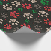 Doodle Pw drukt kerstmis af Cadeaupapier (Hoek)