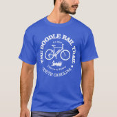 Doodle Rail Trail (fietsen) T-shirt (Voorkant)