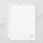 Doodle Robins Golden Tree | KerstKaart (Achterkant)