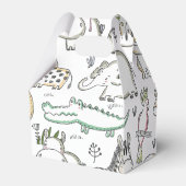 Doodle Safari Bedankdoosjes (Achterkant)