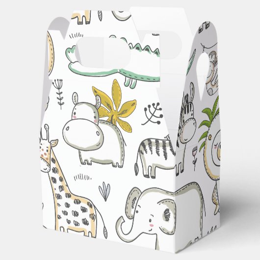 Doodle Safari Bedankdoosjes (Geopend)