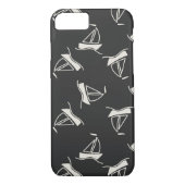 Doodle Sailboat Pattern Case-Mate iPhone Case (Achterkant)