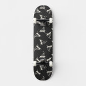 Doodle Sailboat Pattern Persoonlijk Skateboard (Voorkant)