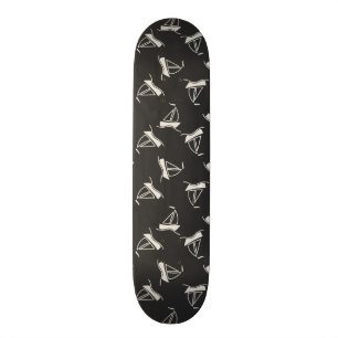 Doodle Sailboat Pattern Persoonlijk Skateboard