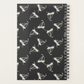 Doodle Sailboat Pattern Planner (Achterkant)