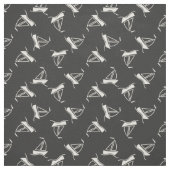 Doodle Sailboat Pattern Stof (Swatch)