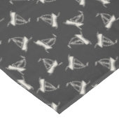 Doodle Sailboat Pattern Tafelkleed (Gekanteld)
