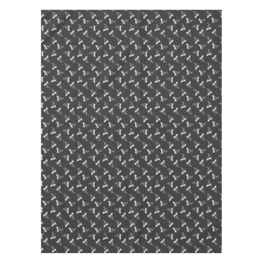 Doodle Sailboat Pattern Tafelkleed (Voorkant)