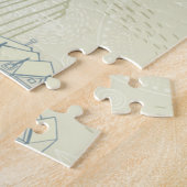 Doodle San Francisco Scene Legpuzzel (Zijkant)