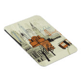 Doodle San Francisco Scene Magneet (Rechterzijde)