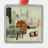 Doodle San Francisco Scene
