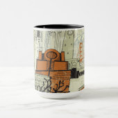 Doodle San Francisco Scene Mok (Midden)