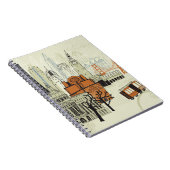 Doodle San Francisco Scene Notitieboek (Rechterzijde)