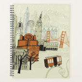 Doodle San Francisco Scene Planner (Voorkant)