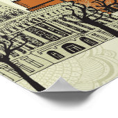 Doodle San Francisco Scene Poster (Hoek)