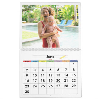 Doodle Schattige & Vriendelijke Baby Muurkalender Kalender