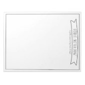 Doodle, schets, tekenen notitieblok (Voorkant)