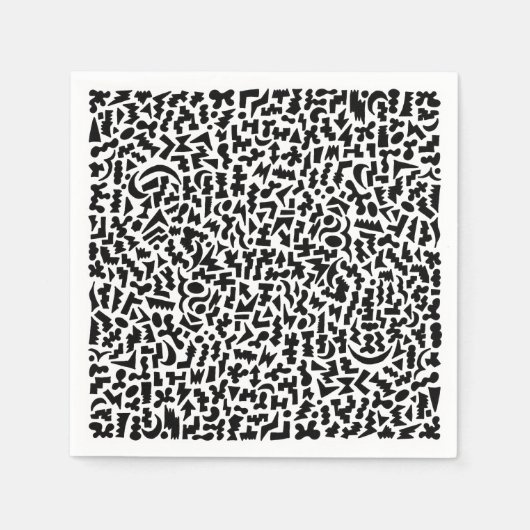 Doodle servetten (Voorkant)