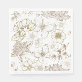 doodle-servetten servet (Voorkant)