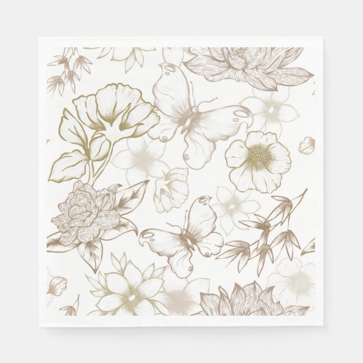 doodle-servetten servet (Voorkant)