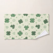 Doodle Shamrock Bad Handdoek (Handdoek)