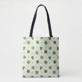Doodle Shamrock Tote Bag (Voorkant)
