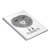 Doodle Sheep Persoonlijk Notitieboek (Rechterzijde)