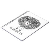 Doodle Sheep Persoonlijk Notitieboek (Linkerzijde)