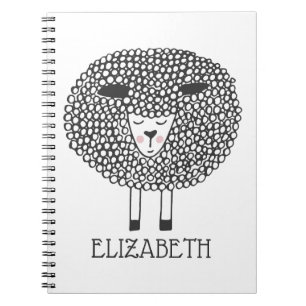 Doodle Sheep Persoonlijk Notitieboek