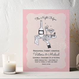 Doodle Sketch Funky Repetitie Diner Kaart