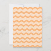 Doodle Sketch Funky Repetitie Diner Kaart (Achterkant)