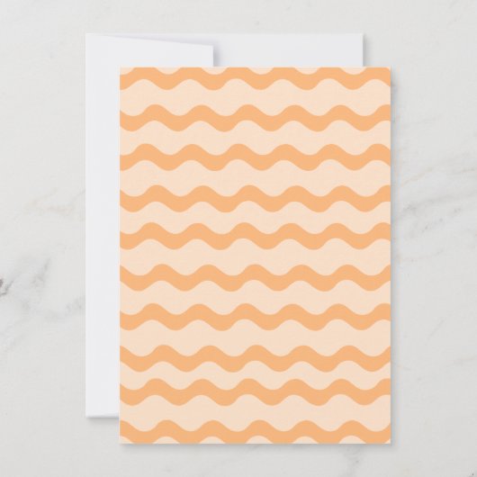 Doodle Sketch Funky Repetitie Diner Kaart (Achterkant)