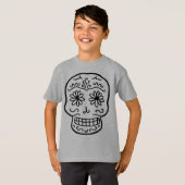Doodle Skull T-shirt (Voorkant volledig)