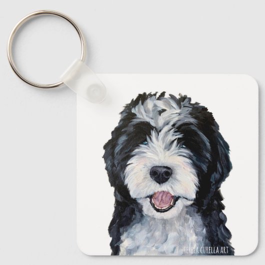 Doodle Sleutelhanger, je hebt alleen liefde en doe Sleutelhanger (Voorkant)