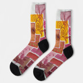 Doodle Socks van Jill  Sokken (Links)