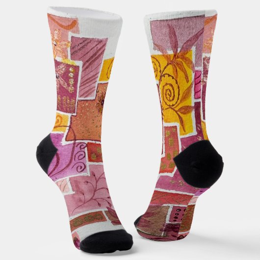 Doodle Socks van Jill  Sokken (Gebogen)
