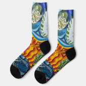 Doodle Socks van Jill Sokken (Links)