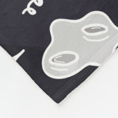 Doodle Space: Handgetekende kosmos. Fleece Deken (Hoek)