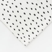 Doodle Spot Fleece Throw Deken (Hoek)