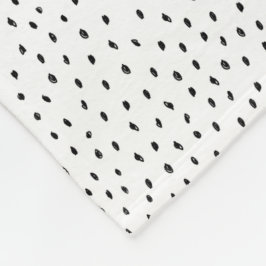 Doodle Spot Fleece Throw Deken