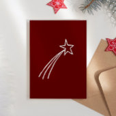 Doodle Stars Illustraties Kerstfeest Kaart