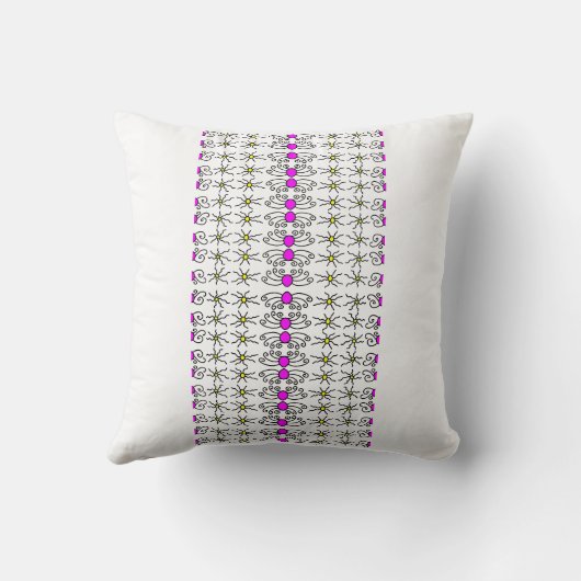 Doodle Sun Kussen (Achterkant)